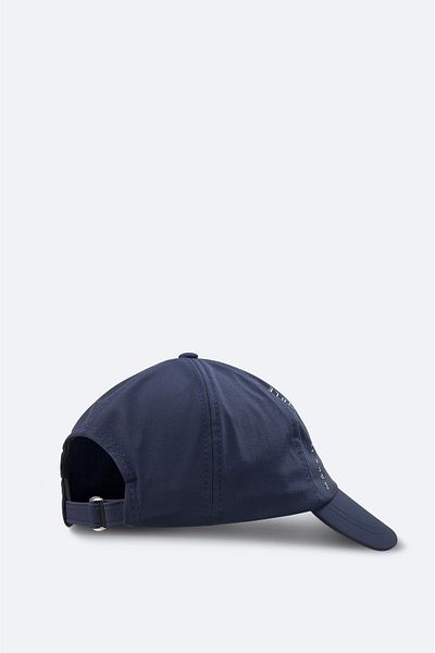 Avva Men's Navy Blue Slogan Printed Sports Hat A31y9200