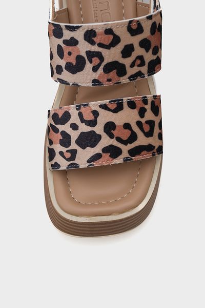 Capone Outfitters Dora Wedge Heeled Double Strap Women's Sandals