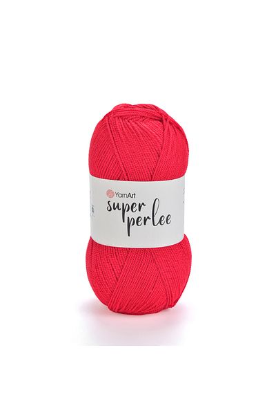 Yarnart Super Perlee - Πλεκτό Νήμα Χεριών Κόκκινο-41