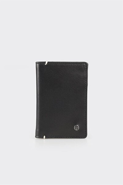 Elle Shoes Siyah Deri Erkek Cüzdan