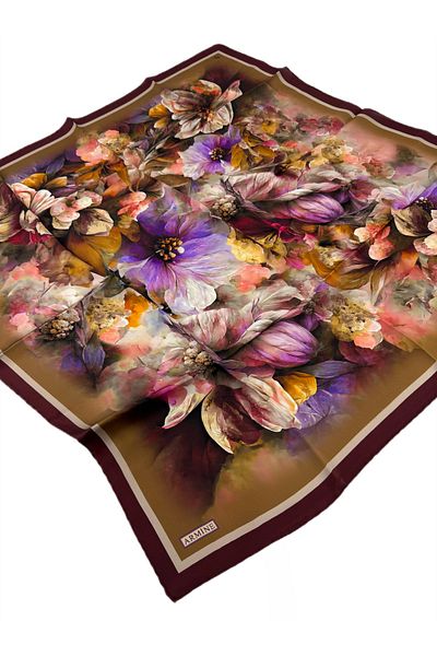 Armine Nostalgia Series Sura Silk Scarf 9211Ds-05