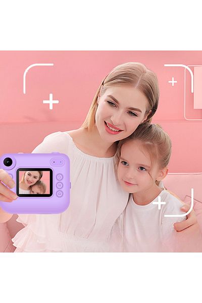 SMARTIC Camera, Instant Print, Full HD 1080p, 2.4”, 1300mah, Games, Mp3, Memory Card Gift