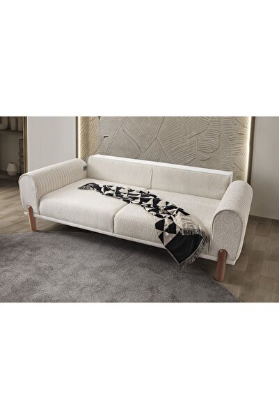 EDSY HOME Armoni 3+1 Koltuk Takımı Krem