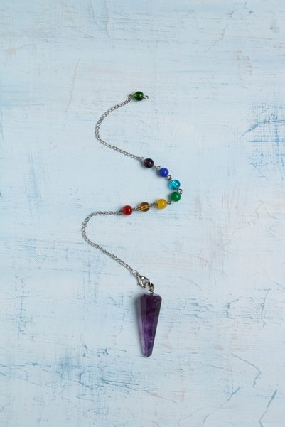 Deniz Doğal Taş Mirror of the Soul – Amethyst Pandül