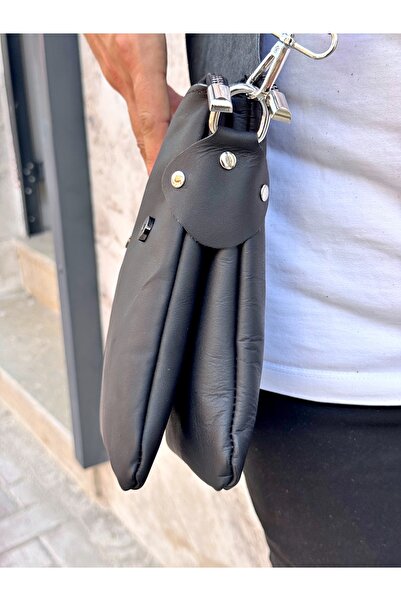 Fil Deri Genuine Leather - Magnetic - Hanger - Zippered - Shoulder Bag 1012