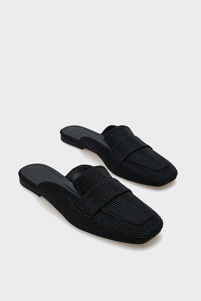 Capone Outfitters Satin Stone Women's Loafer Slippers