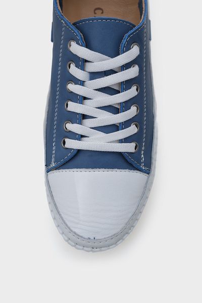 Capone Outfitters Pantofi Snaeker de damă din piele cu vârf cusut Emma