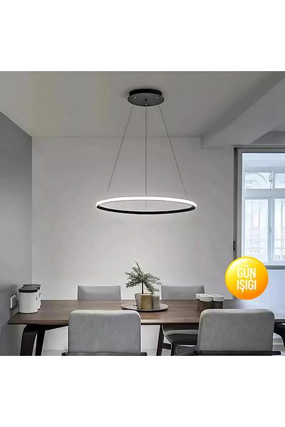 neeko Robin Modern Black Chandelier Daylight - Single Pack
