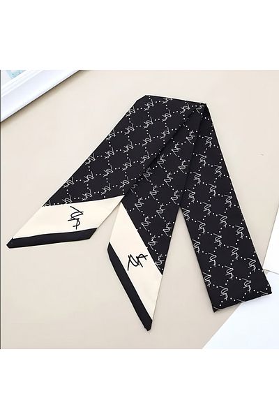 MAHLA Esarfa de design, accesoriu elegant pentru geanta pentru gat