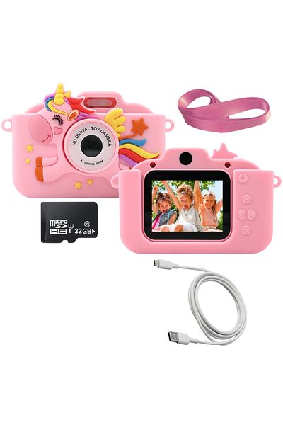 SMARTIC Camera, Instant Print, Full HD 1080p, 2.4”, 600mah, Games, Mp3, Memory Card Gift