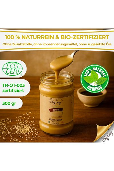 Organic Windy Valley Tahini 300g | 100% Bio Tahinipaste | Bio Sesam Tahini