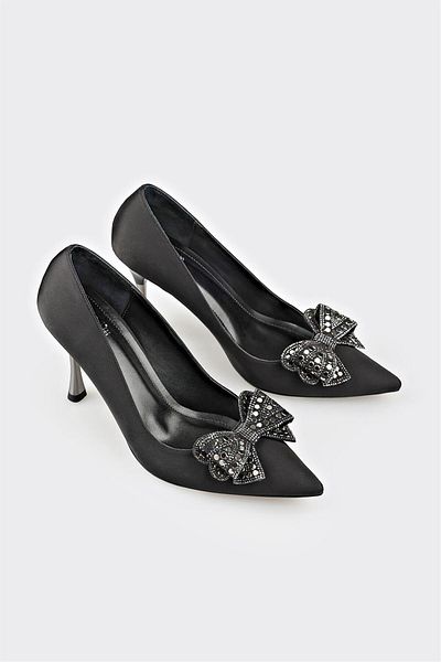 Elle Shoes Black Women's High Heel Shoes