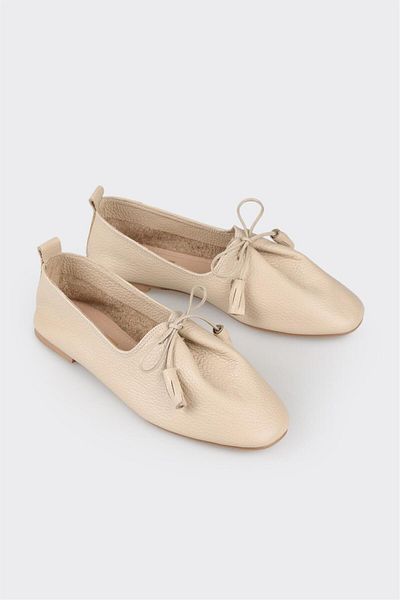 Elle Shoes Natural Leather Women's Casual Shoes