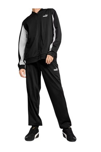 Puma Ανδρική φόρμα αθλητικής φόρμας Poly Baseball Suit Black 68485101