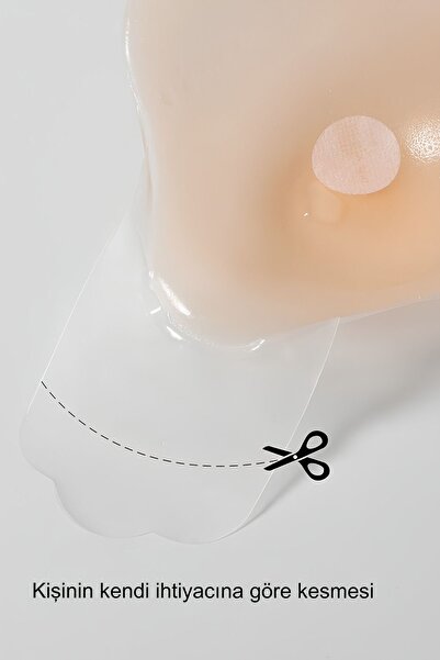 Bernato Жіночий силіконовий бюстгальтер пуш-ап з клейкою кліпсою