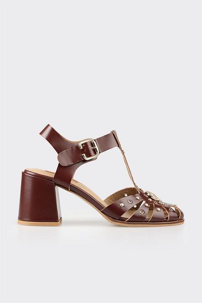 Elle Shoes Tan Leather Women's Casual Shoes