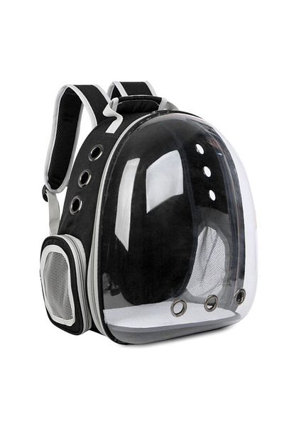 Bogadini Foldable Transparent Bag For Cats And Dogs – Oxford Backpack, 7 Kg, 43×37×29 Cm