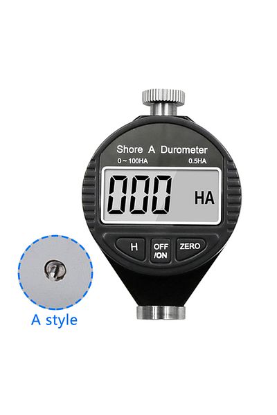 Gaqqee A Style 0-100hacd Electronic Digital Shore Durometer Type A/d/c Sclerometer Tire Plastic Rubber Hard