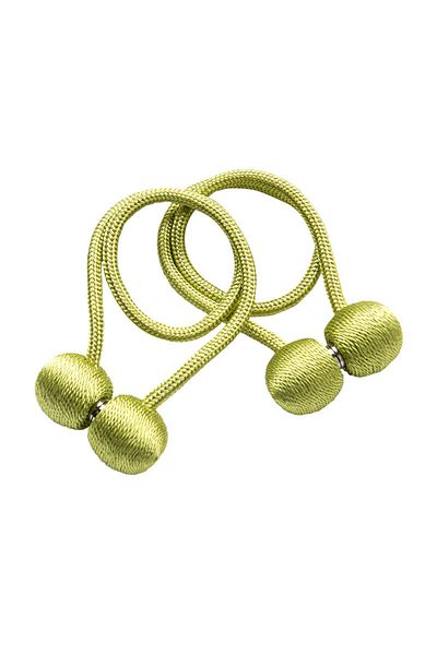 Bogadini Decorative Curtain Accessories – Ropes, Rods, Clips, Magnetic Balls, 2 Pieces