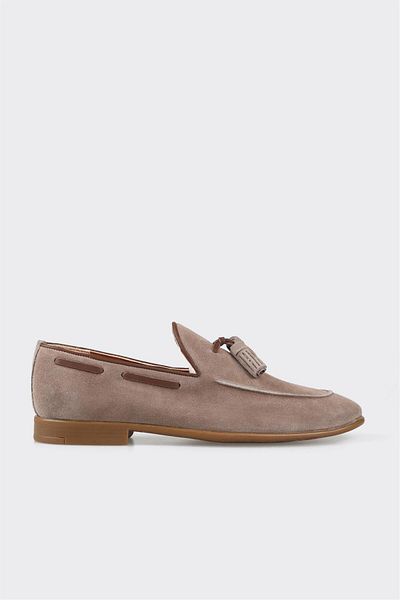 Elle Shoes Mink Leather Men's Loafer