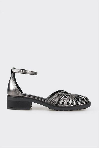 Elle Shoes Platinum Leather Women's Casual Shoes