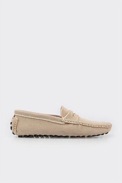 Elle Shoes Beige Men's Casual Shoes