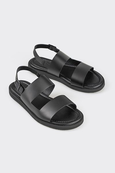 Elle Shoes Black Angeloy Men's Sandals