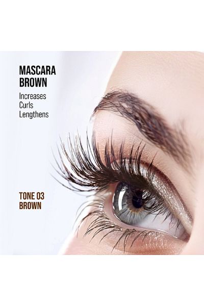 7DAYS Metallic Mascara - 03 Brown - 1 Piece