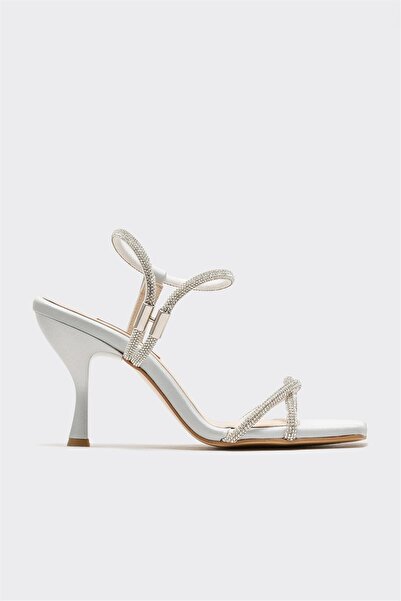 Elle Shoes Lame Kadın Topuklu Sandalet