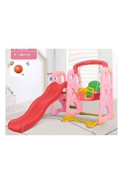 FULLJOY Slide with swing and basketball 3*1, FJY-47