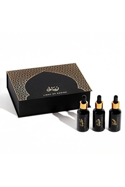 LIGHT OF SAKINA Rayyan Gift Set of Attars | Oil Perfumes