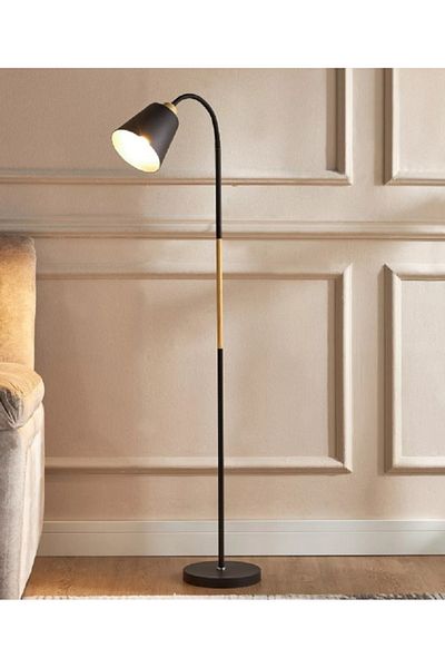 rexa Modern LED Standing Floor Lamp – Adjustable Tall Lamp with Soft Ambient Light for Living Room