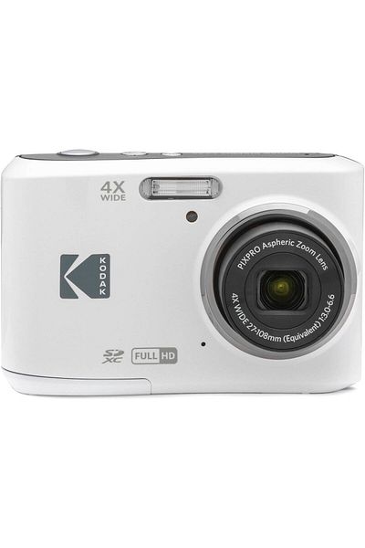 Kodak PIXPRO FZ45 16.4 Megapixel Digital Camera, 2.7" LCD, 16.35 MP Sensor, 4x Optical Zoom, White