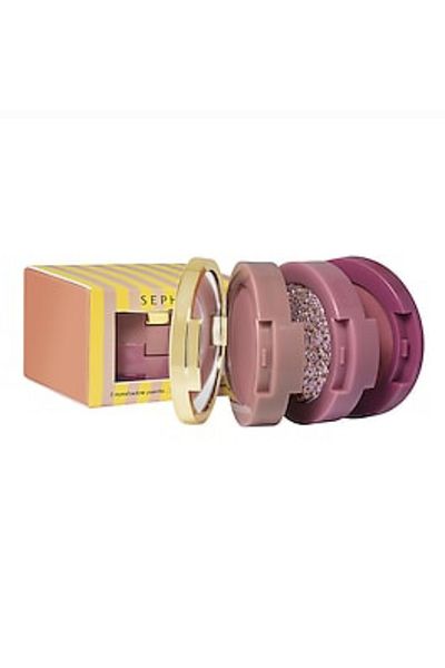 SEPHORA COLLECTION Glıtter under the Sun - 3-Piece Eyeshadow Set - Crépuscule Violet - Purple Twilight (2X2.5G., 1X2G.)