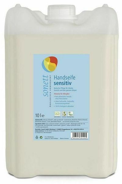 OEM Sapun lichid - gel de dus SENSITIVE 10 L, Sonett