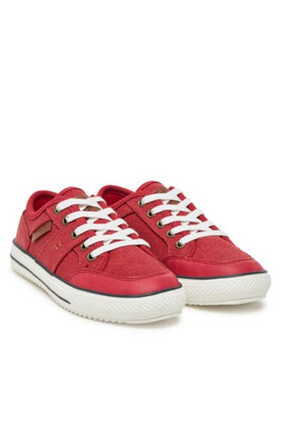 WRANGLER Boy, Girl, Unisex Child Sneakers red WRANGLER-COOTER C LOW JR 20251085.49B CHILI PEPPER