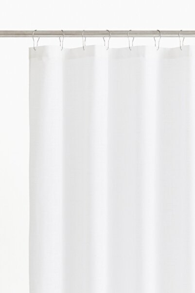 H&M Keten Karışımlı Duş Perdesi
