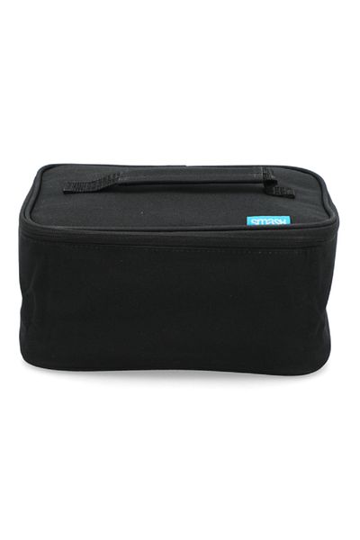 Smash Zipper Closure Collapsible Antibacterial Fold-Up Lunch Bag Green