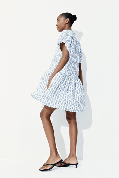 H&M Krinkle Tunik Elbise