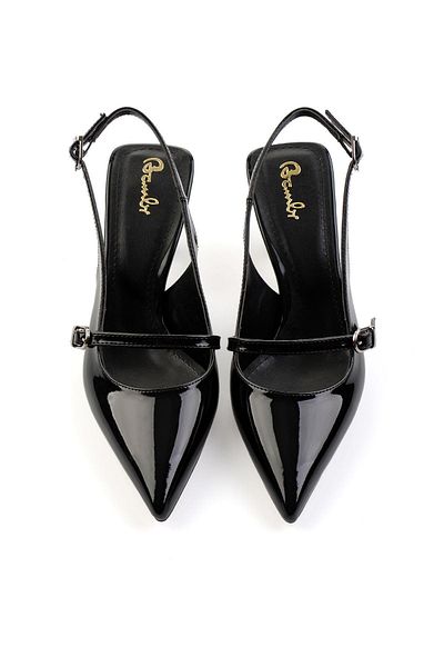 Bambi Black Women's Classic Heeled Shoes K01231080208