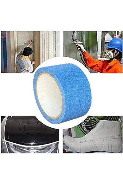 Colored Masking Paper Tape Paint Tape 50mmx20mt Blue