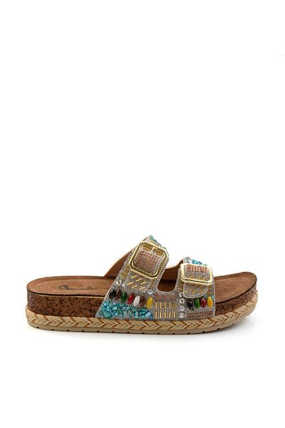 Bambi Bronze Women's Slippers K04784010087