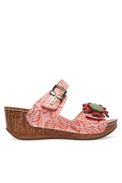 LAURA VITA Women's Flip-flops red LAURA VITA-DINO 31 ROUGE