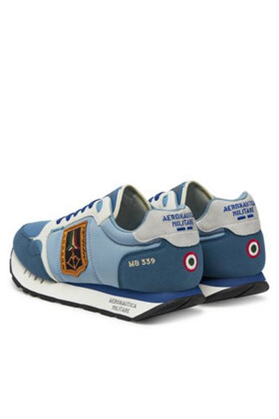 Aeronautica Militare Teniși albaștri pentru bărbați AERONAUTICA MILITARE-251SC292CT3331 94661 SKY/ BALTIC
