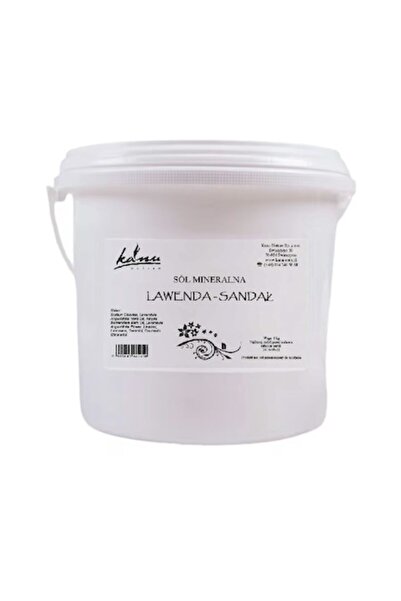 Kanu Nature Sare de baie minerală cu lavandă și lemn de santal, Kanu Nature, relaxare și regenerare a pielii, 6 kg