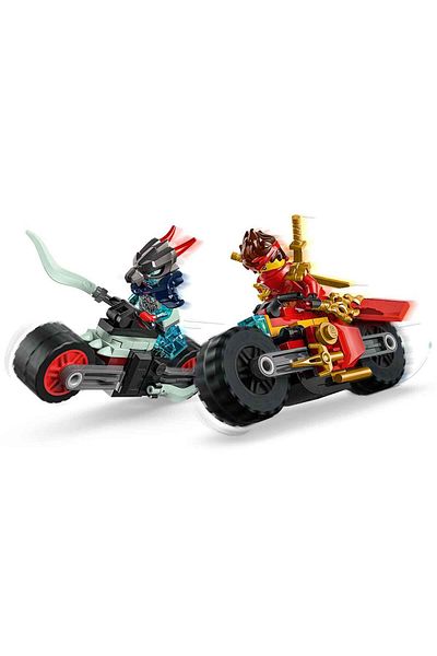 LEGO Ninjago Kai's Motorcycle Speed Racing 71838 - 2 Ninja Mo for Children Ages 6 and up