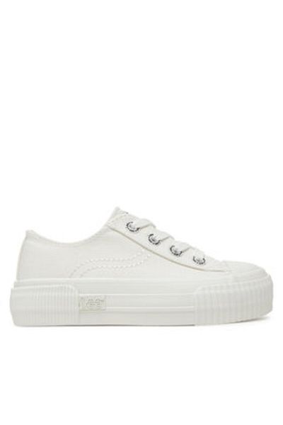 Lee Boy, Girl, Unisex Child Sneakers white LEE-ISLA C LOW JR 50251058.71G BRIGHT WHITE