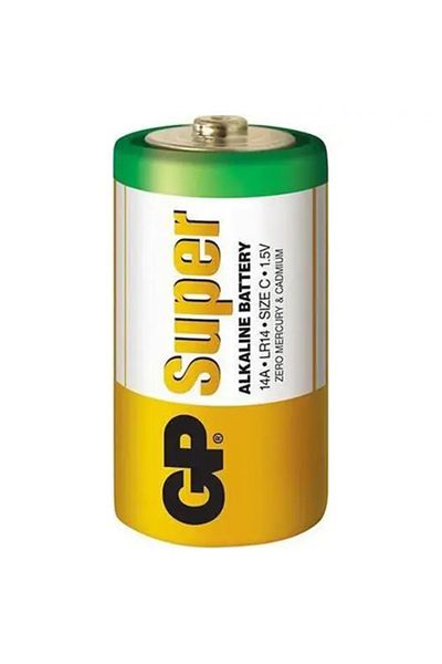 GP Batteries Super Alkaline Batteries GP C, 1.5V, 2 pcs
