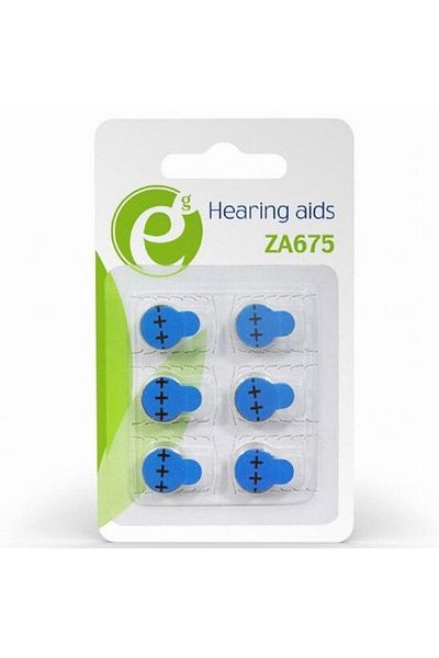 Gembird Gembird ZA675 batteries, 1.4V zinc, 6 pcs., EG-BA-ZA675-01