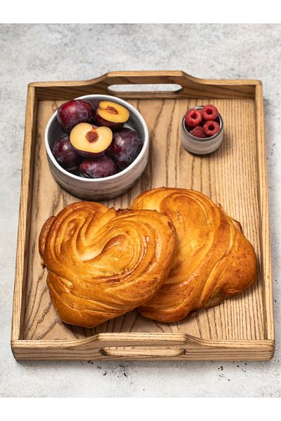 Esci Design Wooden Tray - 30X35 XXL Tray - Presentation Tray - Rustic Tray - Premium Tray